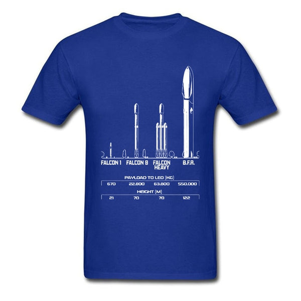 Payload Elon Musk Rocket Space SpaceX Tshirt Falcon Launch Mars Moon Occupy CCCP Soviet Father's T Shirt Men Oversized Satellite