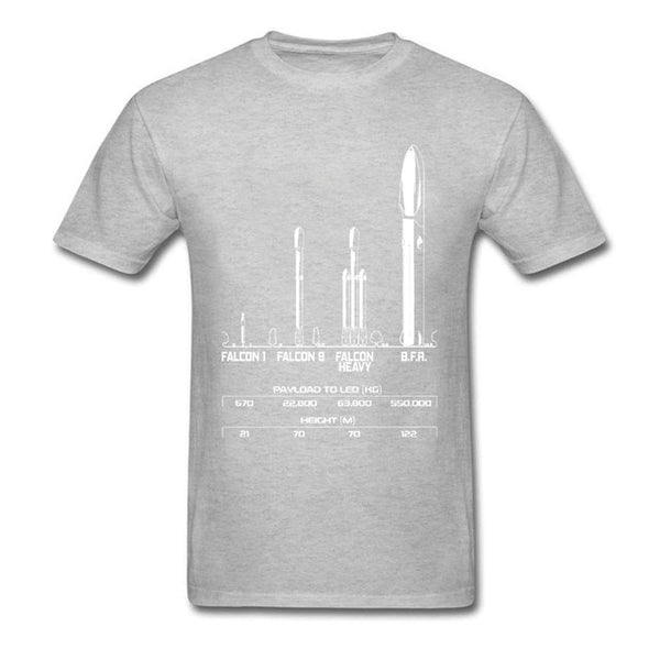 Payload Elon Musk Rocket Space SpaceX Tshirt Falcon Launch Mars Moon Occupy CCCP Soviet Father's T Shirt Men Oversized Satellite