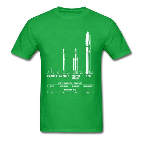 Payload Elon Musk Rocket Space SpaceX Tshirt Falcon Launch Mars Moon Occupy CCCP Soviet Father's T Shirt Men Oversized Satellite