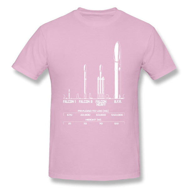 Payload Elon Musk Rocket Space SpaceX Tshirt Falcon Launch Mars Moon Occupy CCCP Soviet Father's T Shirt Men Oversized Satellite