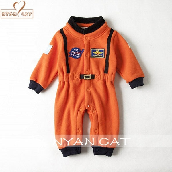 Baby Boys Astronaut Costumes Infant Halloween Costume for Toddler baby Boys Kids Space Suit Jumpsuit infantil fantasia