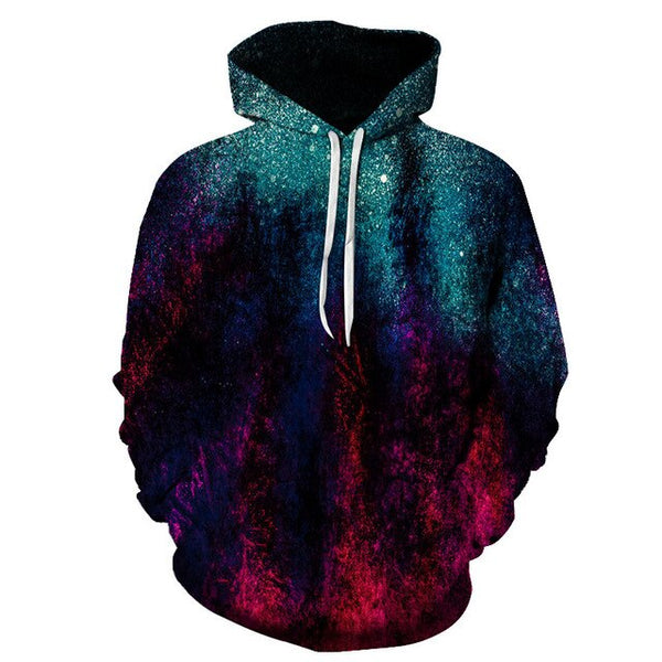 Various Styles Designs Space Galaxy 3D Hoodies Men/Women 3d Hooded Sweatshirts Print Purple Nebula Clouds Autumn Winter Hoodie